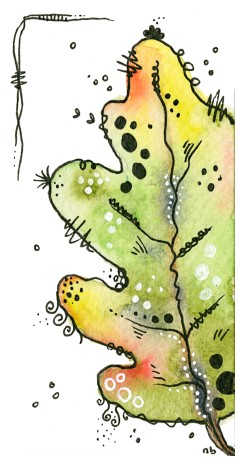 AH-00003 Anhänger Blatt