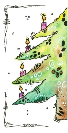AH-00005 Anhänger Christbaum