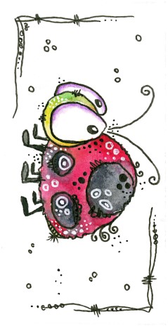 AH-00010 Anhänger Marienkäfer